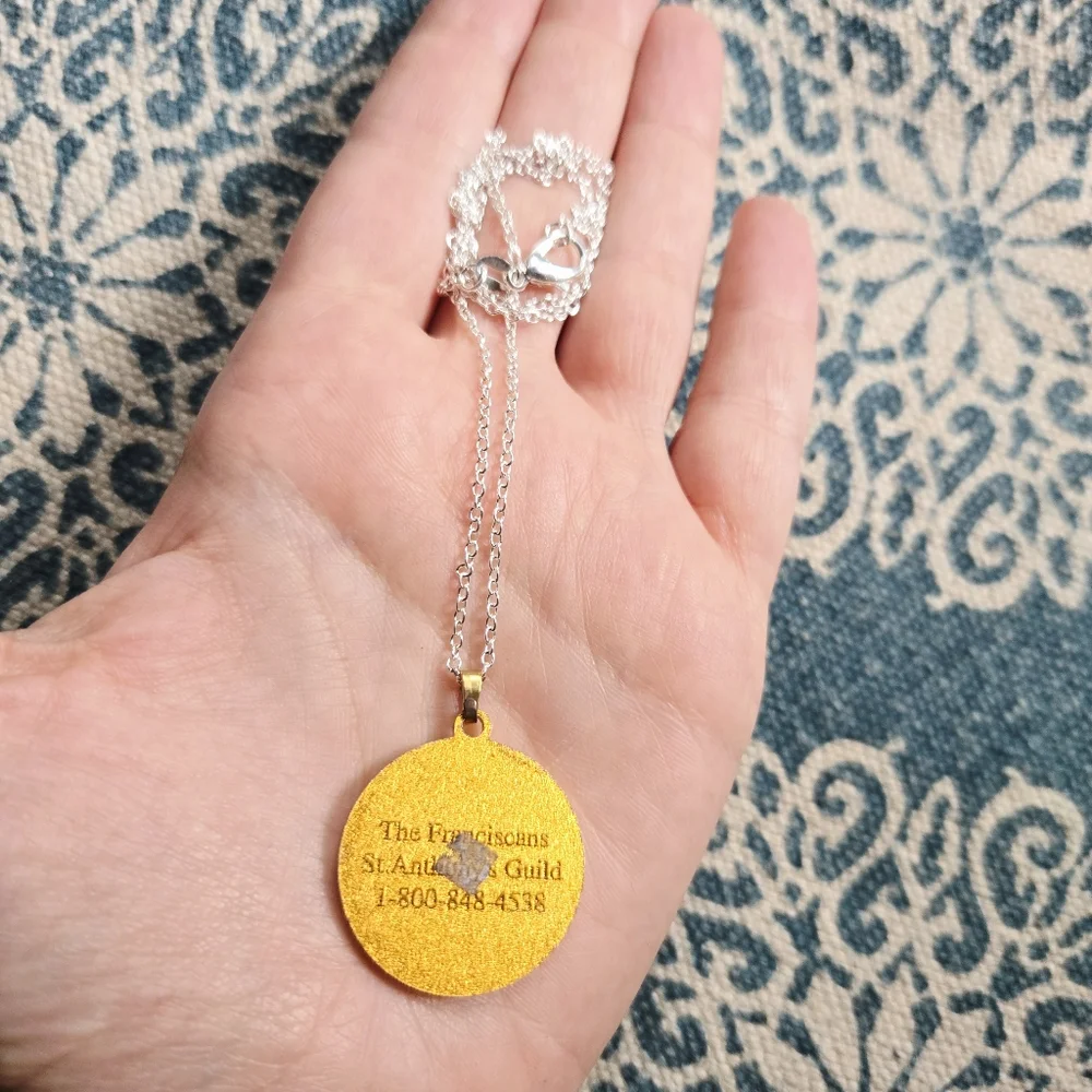 Vintage Franciscans St Anthony's Guild Necklace